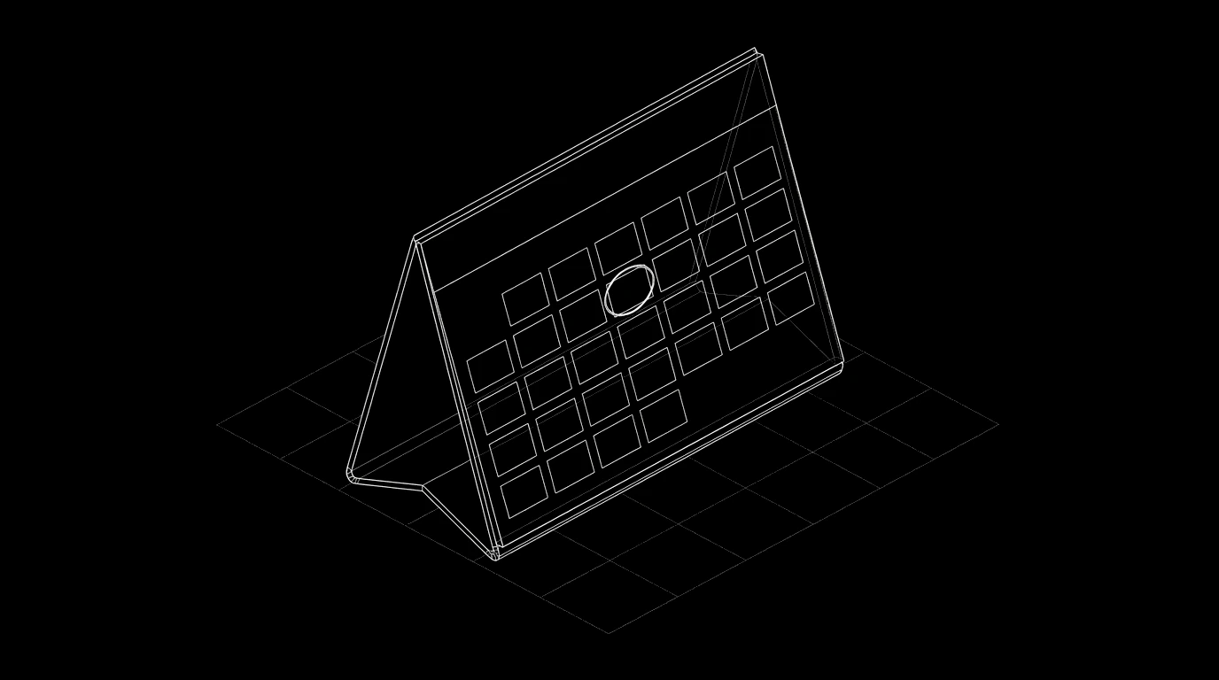 Isometric wireframe for Book Appointments