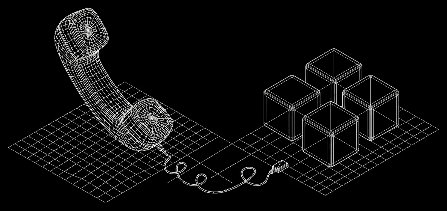Isometric wireframe for Navigate IVR