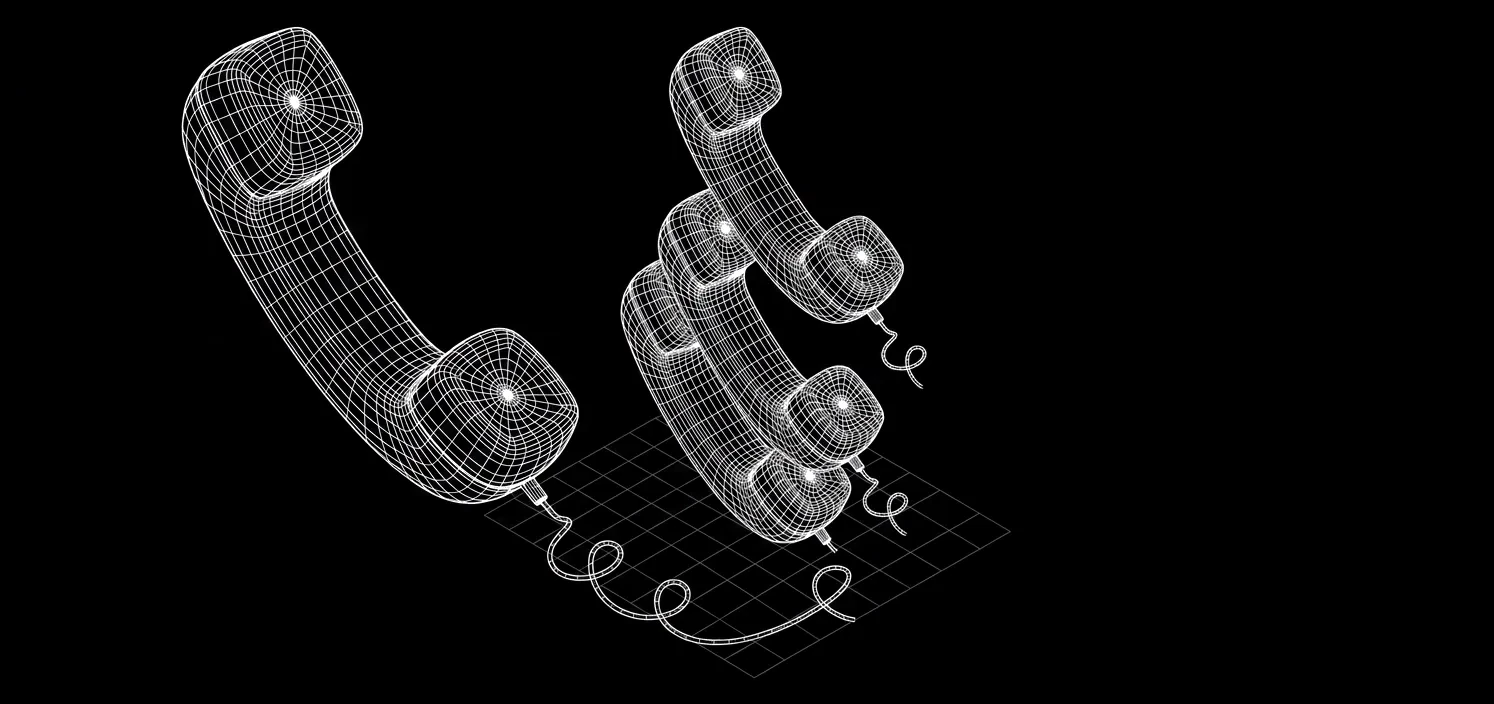 Isometric wireframe for Batch Call