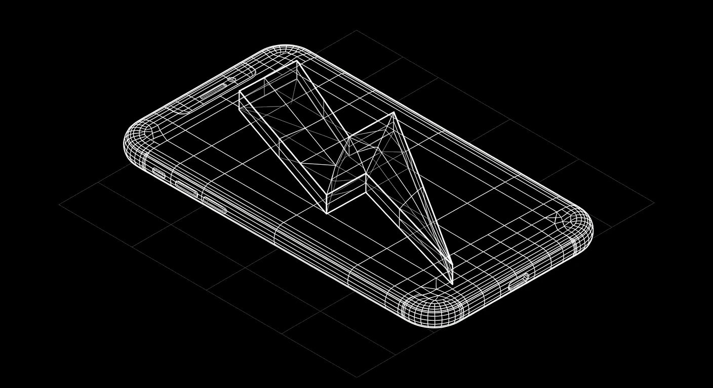 Isometric wireframe icon for Instant Activation
