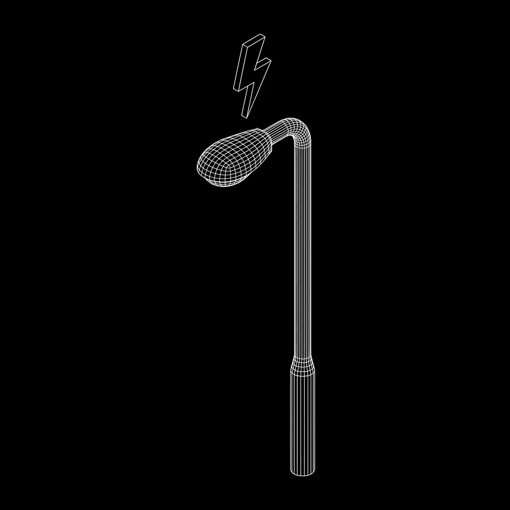 Isometric wireframe icon for AFCA Complaint Handling
